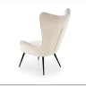 Кресло Halmar JUKON (кремовый/черный)