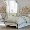 Купить Кровать с мягким изголовьем 90*190 Romantic R409-K02-AG-B01 с доставкой по России по цене производителя можно в магазине Другая Мебель в Астрахани