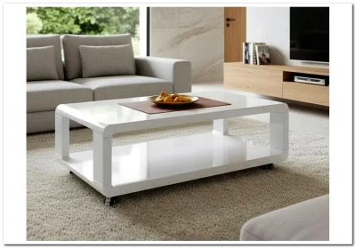 Стол журнальный Halmar FUTURA (белый)