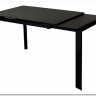 Стол CORNER 120 MATT BLACK MARBLE SOLID CERAMIC / BLACK, DISAUR