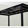 Стол CORNER 120 MATT BLACK MARBLE SOLID CERAMIC / BLACK, DISAUR