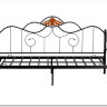 Купить Кровать Federica (mod. AT-881) 90*200 см (Day bed), красный дуб/черный с доставкой по России по цене производителя можно в магазине Другая Мебель в Астрахани