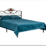 Купить Кровать Federica (mod. AT-881) 160*200 (Queen bed), красный дуб/черный с доставкой по России по цене производителя можно в магазине Другая Мебель в Астрахани