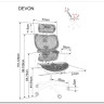 Кресло компьютерное SIGNAL DEVON черный