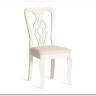 Стул Афродита/ Aphrodite Ivory white, ткань кремовая с рисунком (А04)
