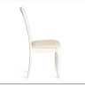 Стул Афродита/ Aphrodite Ivory white, ткань кремовая с рисунком (А04)