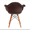 Кресло Secret De Maison CINDY SOFT (EAMES) (mod. 101) серый (HLR 24)/натуральный
