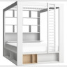 Купить Кровать со шкафом библиотечным и балдахином с основанием 160x200 4You by VOX с доставкой по России по цене производителя можно в магазине Другая Мебель в Астрахани