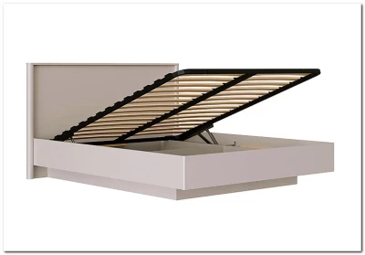 Кровать с подъемным механизмом Dalia персидский жемчуг LOZ160х200 BRW 