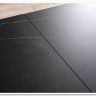 Стол обеденный Signal SALVADORE Ceramic 160 раскладной (черный Sahara Noir/черный мат)