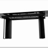 Стол RASMUS 160 TL-45 Белый мрамор, испанская керамика / черный каркас, DISAUR