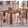 Стол обеденный Halmar MELTON раскладной (орех светлый/орех светлый)