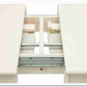 Стол раскладной Siena ( SA-T6EX2L ) ivory white (слоновая кость 2-5)