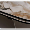 Стол обеденный Signal INFINITY Ceramic 160 раскладной (белый Amber Bianco/коричневый)