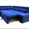 Угловой диван Висмут с полупуфом Soft Time 