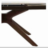 Стол EDER 160 GLOSS AMBER JADE SOLID CERAMIC / Орех, DISAUR
