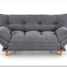 Диван HALMAR PILLOW раскладной, серый/дуб