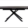 Стол RIVOLI 140 MATT BLACK MARBLE SOLID CERAMIC / BLACK