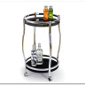 Стол сервировочный Halmar BAR-8 (черный)