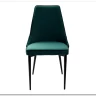 Стул NEPAL-P ЗЕЛЕНЫЙ 19 велюр/ черный каркас 