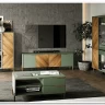 Комод Siena KOM3S дымчатый зеленый/дуб вотан BRW