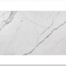 Стол обеденный Signal DIUNA Ceramic 160 раскладной (Statuario Venato белый/черный мат)