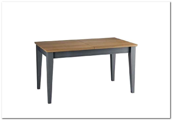 Стол обеденный Сканди 160 со вставкой серый 7046/антик 