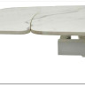 Стол ALATRI 120 GLOSS STATUARIO WHITE SINTERED STONE / WHITE