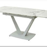 Стол ALATRI 120 GLOSS STATUARIO WHITE SINTERED STONE / WHITE