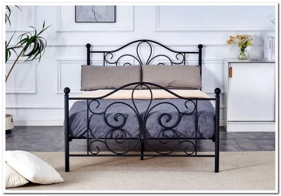 Кровать Halmar PANAMA (черный) 140/200