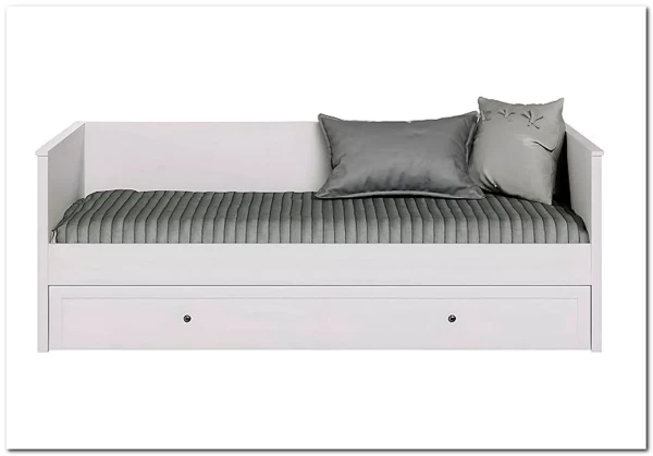 Кровать Ева LOZ/90 белый BRW