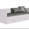 Кровать Ева LOZ/90 белый BRW