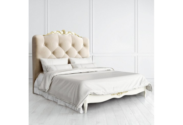 Купить Кровать с мягким изголовьем 180*200 Romantic R718D-K02-AG-B01 с доставкой по России по цене производителя можно в магазине Другая Мебель в Астрахани