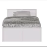 Кровать Ева LOZ120x200 белый BRW