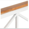 Купить Кровать Iris (mod.9311) дерево гевея/металл, 160*200 см (Queen bed), Белый (White) с доставкой по России по цене производителя можно в магазине Другая Мебель в Астрахани