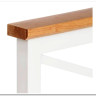 Купить Кровать Iris (mod.9311) дерево гевея/металл, 160*200 см (Queen bed), Белый (White) с доставкой по России по цене производителя можно в магазине Другая Мебель в Астрахани