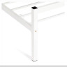 Купить Кровать Iris (mod.9311) дерево гевея/металл, 160*200 см (Queen bed), Белый (White) с доставкой по России по цене производителя можно в магазине Другая Мебель в Астрахани