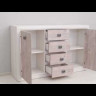 Тумба Koen КОМ2D4S ясень снежный BRW