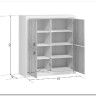 Тумба Koen КОМ4D ясень снежный BRW