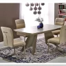Стол обеденный Halmar SALIX 180 (травертин/кашемир)