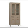 Шкаф-витрина Classic глиняный серый REG2W2D1S BRW