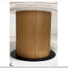Стол MESA D120 цвет БЕЛЫЙ МРАМОР M326 / Каркас OAK, DISAUR
