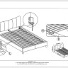 Кровать SANDY 160/200 Halmar