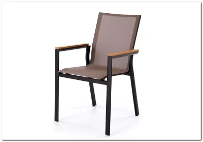 Стул Halmar FIERRO (черный/серый/коричневый)