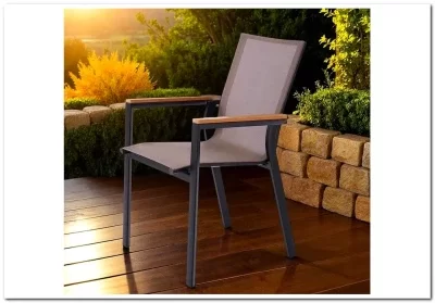 Стул Halmar FIERRO (черный/серый/коричневый)