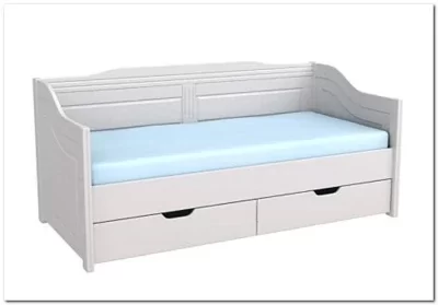 Кровать-диван Бейли с выдвижными ящиками 90х200 (массив)